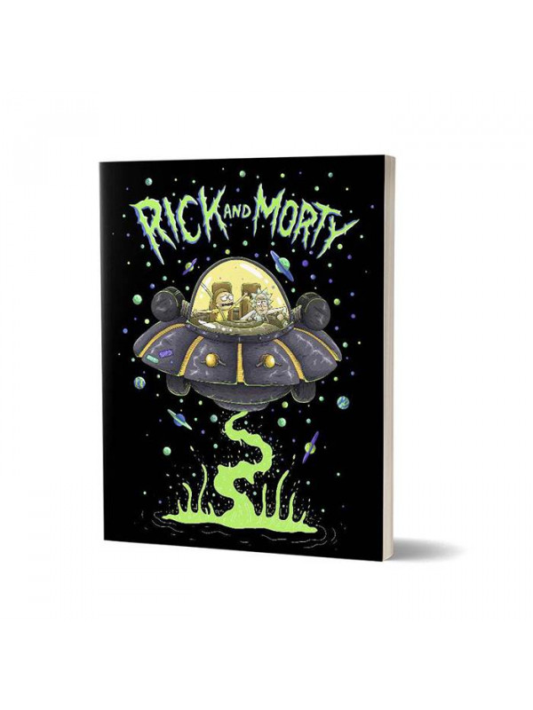 Space Cruiser - Rick And Morty Official Notebook