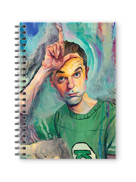 Sheldon: Loser - The Big Bang Theory Official Spiral Notebook