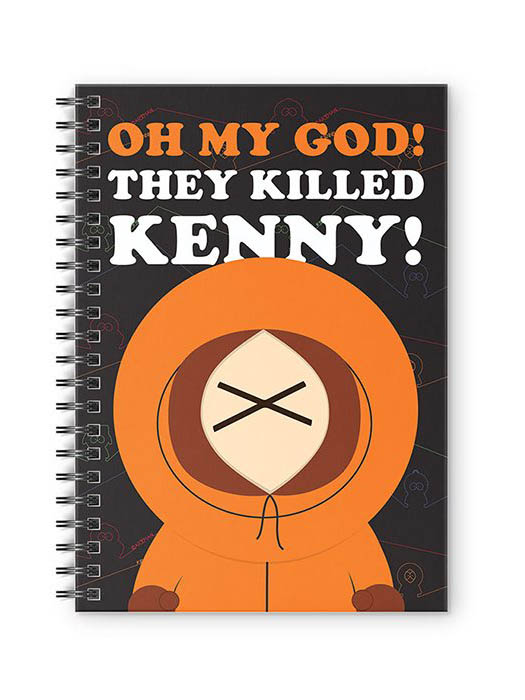 OMG! They Killed Kenny - South Park Official Spiral Notebook