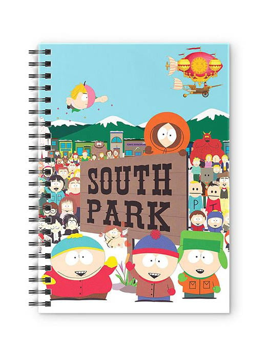 The Town - South Park Official Spiral Notebook