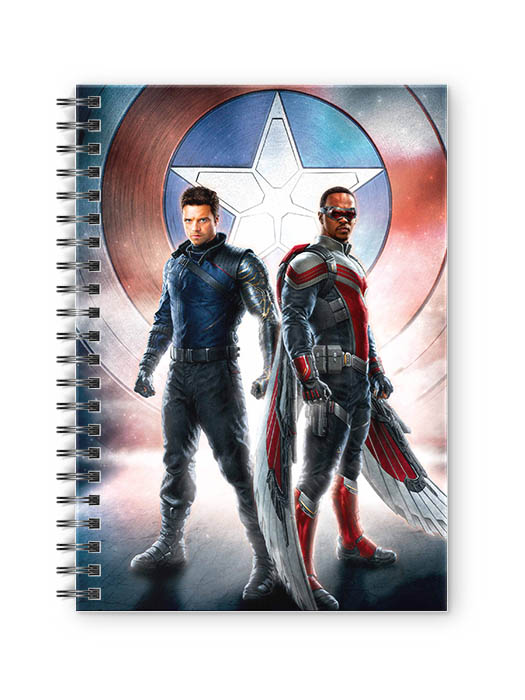 The Falcon And The Winter Soldier - Marvel Official Spiral Notebook