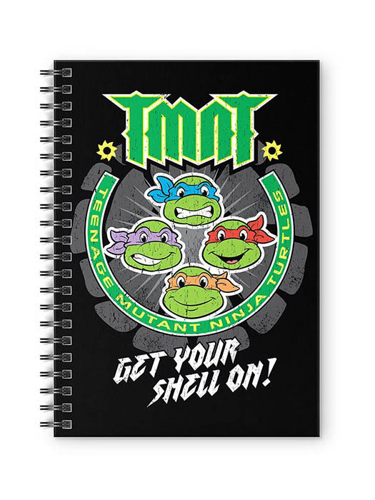 Get Your Shell On - TMNT Official Spiral Notebook
