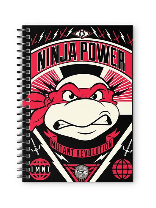 Ninja Power - TMNT Official Spiral Notebook