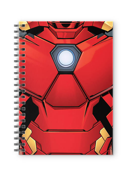 Iron Man Suit - Marvel Official Spiral Notebook