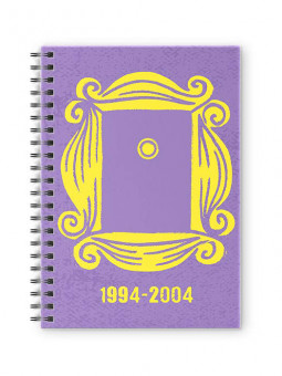 Yellow Frame - Friends Official Spiral Notebook