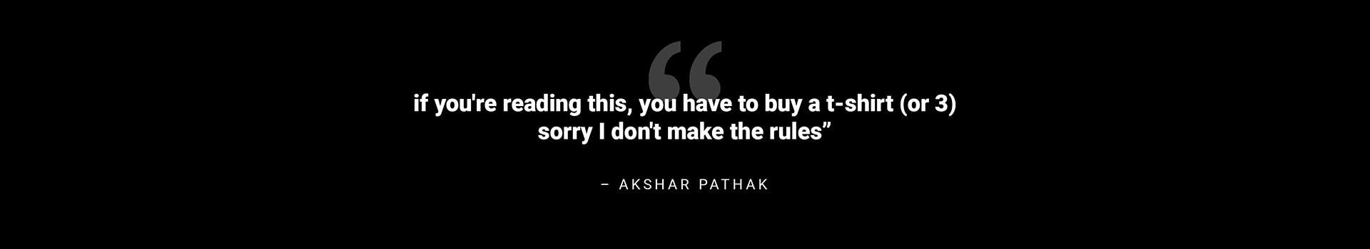 Akshar Pathak - Official Merchandise