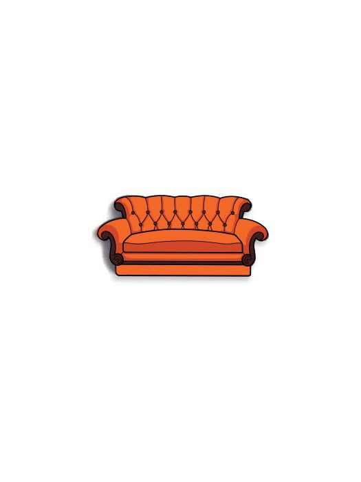 Central Perk Couch - Friends Official Pin
