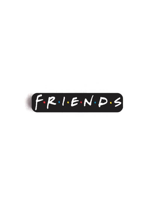 F.R.I.E.N.D.S Logo - Friends Official Pin