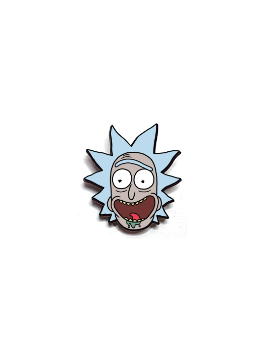 Rick Head - Rick And Morty Official Pin