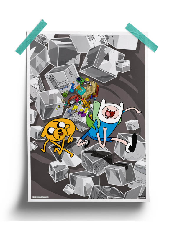 AT: Cube Run - Adventure Time Official Poster