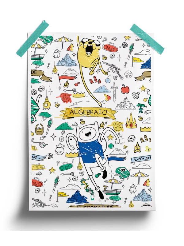 Algebraic - Adventure Time Official Poster