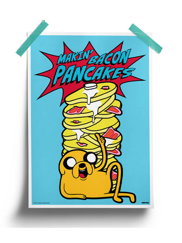 Makin' Bacon Pancakes - Adventure Time Official Poster
