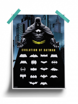Batman: Logo Evolution - Batman Official Poster