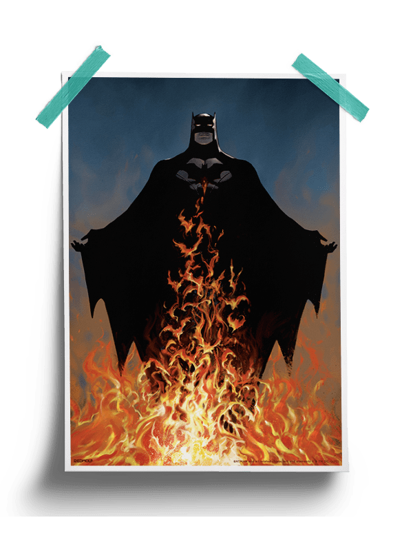 Batman: Flames - Batman Official Poster