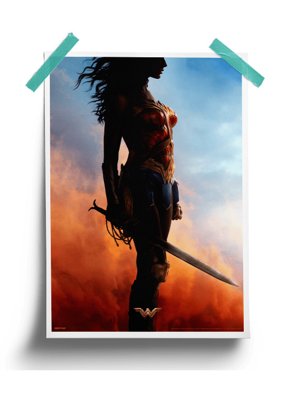 Battle Ready - Wonder Woman Official Poster