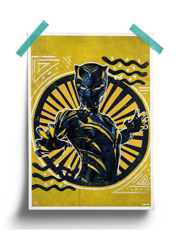 Black Panther: Pattern - Marvel Official Poster