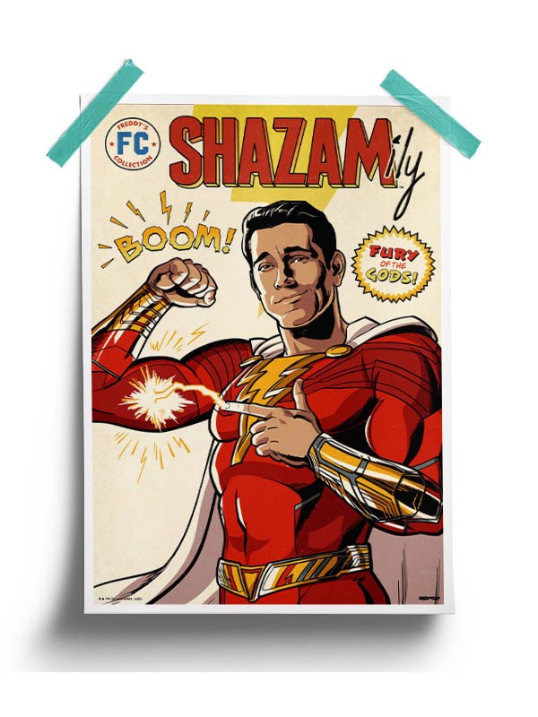 Boom - Shazam Official Poster 