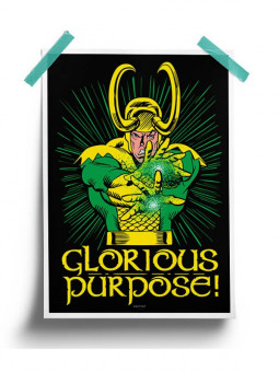 Classic Loki: Glorious Purpose -  Marvel Official Poster