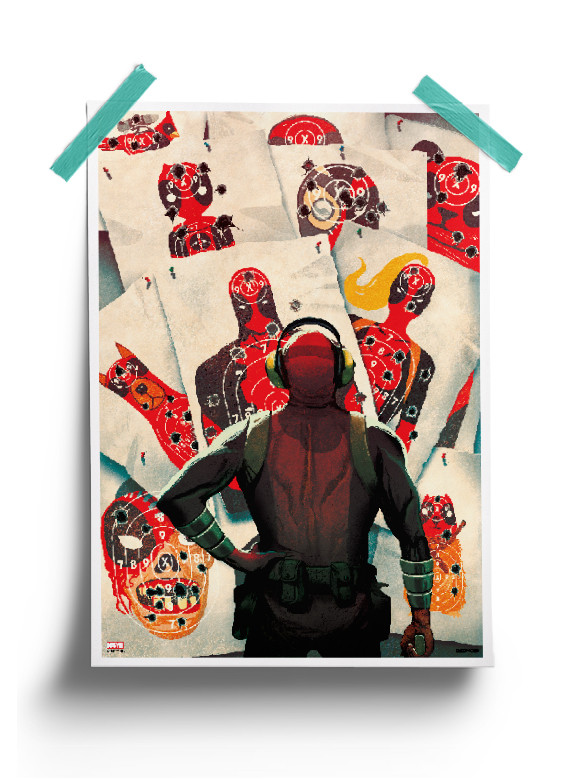 Deadpool's Hobby - Marvel Official Poster