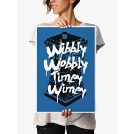 Wibbly Wobbly Timey Wimey - Poster