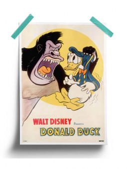 Donald And The Gorilla - Disney Official Poster