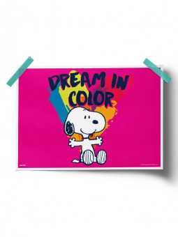 Dream In Color - Peanuts Official Poster