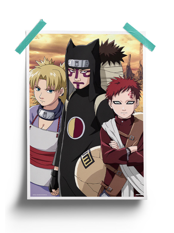 Enemies Of Naruto - Naruto Official Poster