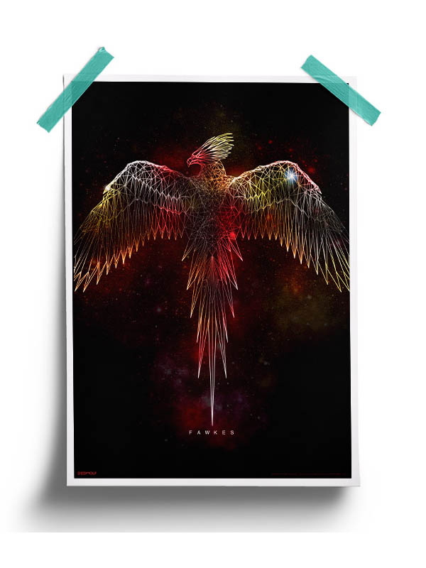 Fawkes - Harry Potter Official Poster