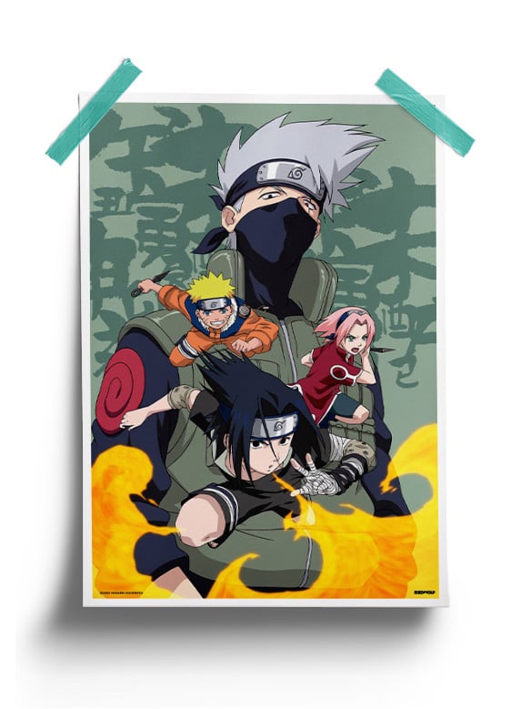 Fire Poster - Naruto Official Poster