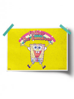 Follow The Rainbow - SpongeBob SquarePants Official Poster
