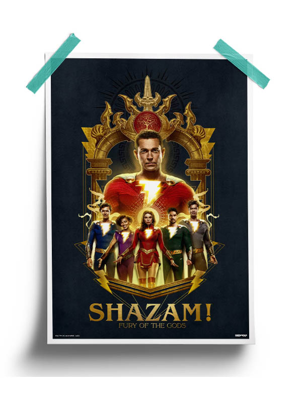 FOTG: God's Temple - Shazam Official Poster 