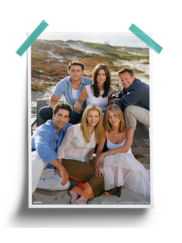 Friends: Beach - Friends Official Poster
