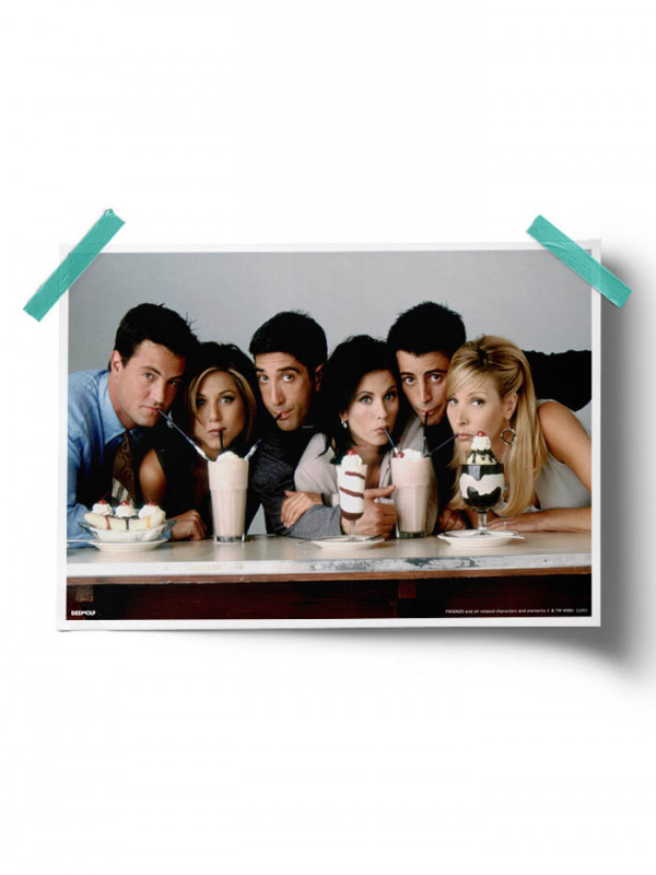 Friends: Milkshake - Friends Official Poster