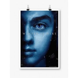 Arya Stark: Winter Is Here - Game Of Thrones Official Poster
