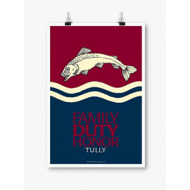 Family Duty Honor - Game Of Thrones Official Poster