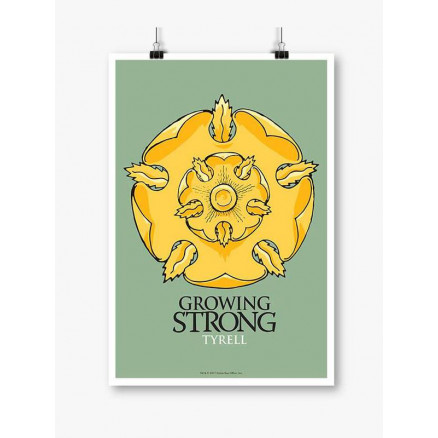 Growing Strong - Game Of Thrones Official Poster