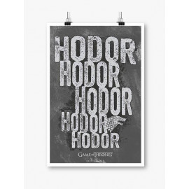 Hodor - Game Of Thrones Official Poster