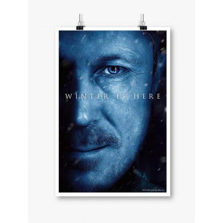 Littlefinger: Winter Is Here - Game Of Thrones Official Poster