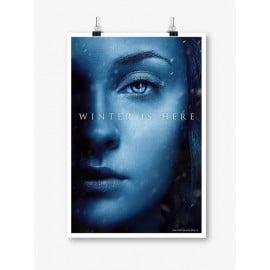 Sansa Stark: Winter Is Here - Game Of Thrones Official Poster