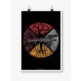 Sigil Shield - Game Of Thrones Official Poster