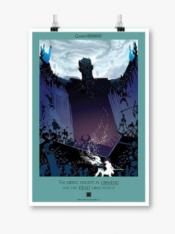 The Dead Are Coming: Beautiful Death - Game Of Thrones Official Poster