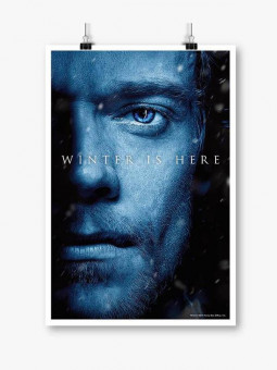 Theon Greyjoy: Winter Is Here - Game Of Thrones Official Poster