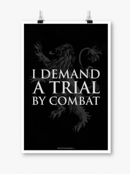 Trial By Combat - Game Of Thrones Official Poster