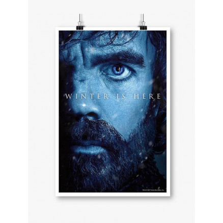 Tyrion Lannister: Winter Is Here - Game Of Thrones Official Poster