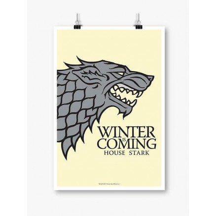 Winter Is Coming - Game Of Thrones Poster