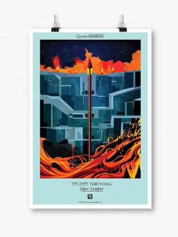 You Know Nothing: Beautiful Death - Game Of Thrones Official Poster