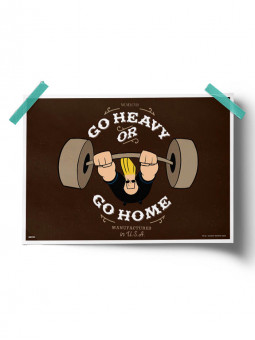 Go Heavy - Johnny Bravo Official Poster