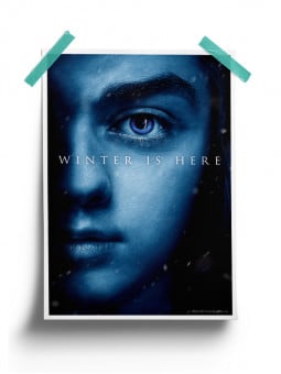 Arya Stark: Winter Is Here - Game Of Thrones Official Poster
