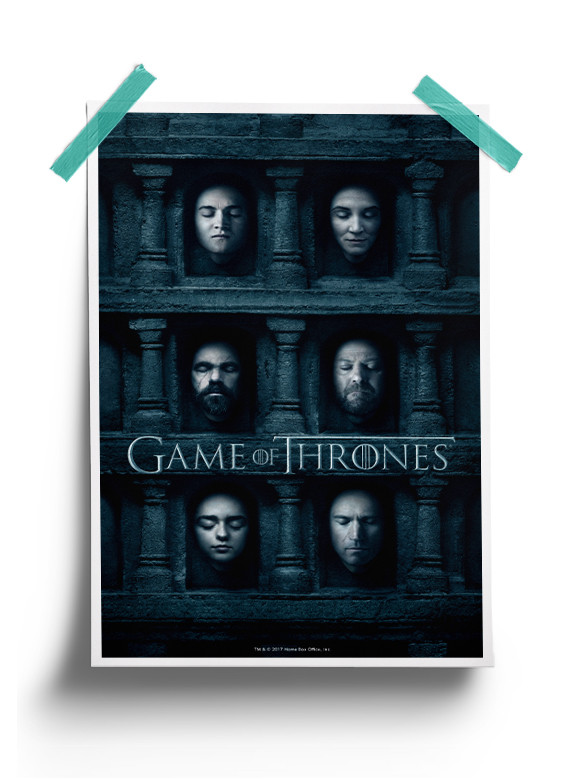 Hall OF Faces 2 - Game Of Thrones Official Poster