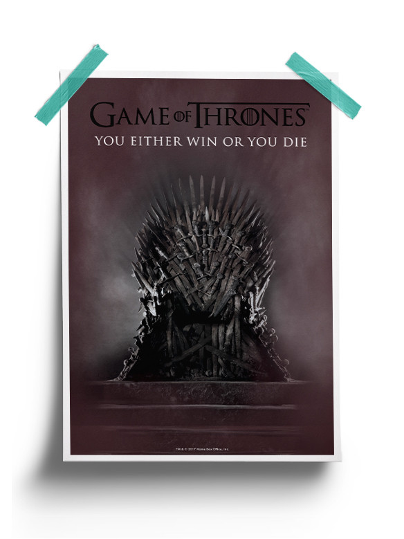 The Throne - Game Of Thrones Official Poster